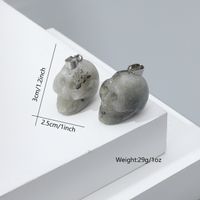 6 Stück Ein Naturstein Mondstein Opal Irregulär Poliert Anhänger sku image 17