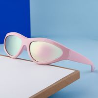 Einfacher Stil Einfarbig Pc Quadrat Vollbild Sonnenbrille Der Frauen main image 2