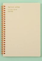 1 Piece Solid Color Learning School Paper Business Retro Notebook sku image 3