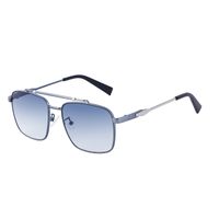 Business Solid Color Pc Square Full Frame Men's Sunglasses main image 5
