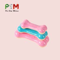 Plastic Dog Bones Resistant To Biting Molar Teeth Vocal Pet Toys sku image 7