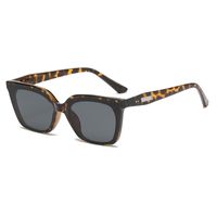 Elegant Simple Style Solid Color Ac Square Full Frame Women's Sunglasses sku image 3