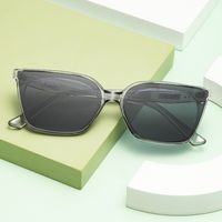 Elegant Simple Style Solid Color Ac Square Full Frame Women's Sunglasses main image 5