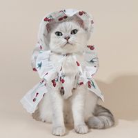Süß Baumwolle Kirsche Kleidung Für Haustiere main image 1