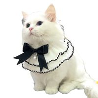 Sweet Cotton Polyester Bow Knot Pet Scarf main image 4