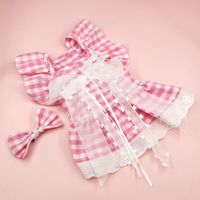 Cute Polyester Cotton Flower Bow Knot Pet Clothing main image 1