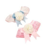 Sweet Polyester Solid Color Flower Pet Accessories main image 3