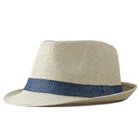 Women's Simple Style Classic Style Color Block Crimping Sun Hat sku image 2