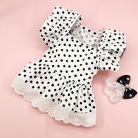 Sweet Cotton Round Dots Pet Clothing main image 1