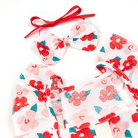 Cute Cotton Flower Bow Knot Pet Clothing main image 3