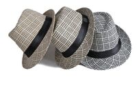 Unisex Simple Style Classic Style Stripe Crimping Fedora Hat main image 1