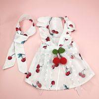 Cute Cotton Cherry Pet Clothing sku image 1