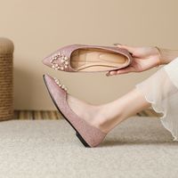 Women's Casual Solid Color Point Toe Flats main image 1