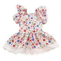 Pastoral Cotton Ditsy Floral Pet Clothing main image 1