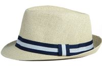 Men's Simple Style Classic Style Solid Color Crimping Straw Hat main image 3