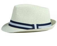 Men's Simple Style Classic Style Solid Color Crimping Straw Hat main image 2