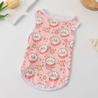 Cute Polyester Cartoon Donuts Pet Clothing sku image 23