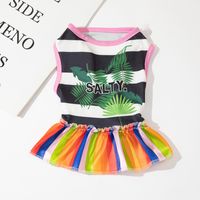 Casual Polyester Letter Tree Pet Clothing sku image 1