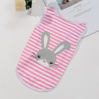 Casual Polyester Rabbit Cherry Pet Clothing sku image 11
