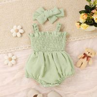 Princess Cute Bow Knot Cotton Baby Rompers main image 3