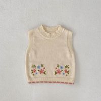 Cute Pastoral Flower Cotton Hoodies & Sweaters sku image 1