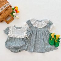 Princess Cute Flower Cotton Baby Rompers main image 5