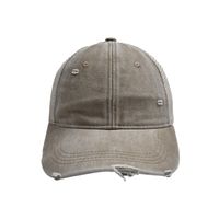 Unisex Simple Style Solid Color Curved Eaves Baseball Cap sku image 9