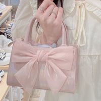 Women's Small Pu Leather Solid Color Classic Style Square Zipper Handbag sku image 1