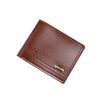 Men's Geometric Pu Leather Open Small Wallets main image 4