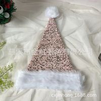 Christmas Basic Simple Style Color Block Nonwoven Party Festival Christmas Hat sku image 15