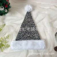 Christmas Basic Simple Style Color Block Nonwoven Party Festival Christmas Hat sku image 13