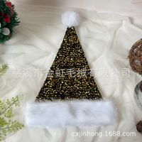 Christmas Basic Simple Style Color Block Nonwoven Party Festival Christmas Hat sku image 12