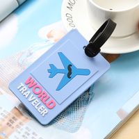 Silica Gel Letter Luggage Tag main image 5