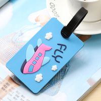 Silica Gel Letter Luggage Tag main image 2