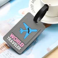 Silica Gel Letter Luggage Tag main image 3