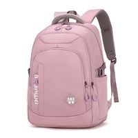 Solid Color Casual Holiday Daily Kids Backpack main image 4