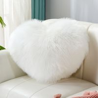Simple Style Classic Style Solid Color Flannel Throw Pillow sku image 1