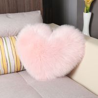 Simple Style Classic Style Solid Color Flannel Throw Pillow sku image 2