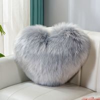 Simple Style Classic Style Solid Color Flannel Throw Pillow sku image 3