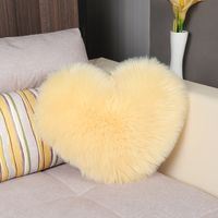 Simple Style Classic Style Solid Color Flannel Throw Pillow sku image 10