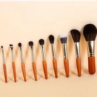 Simple Style Classic Style Commute Nylon Wooden Handle Makeup Brushes 1 Set main image 3
