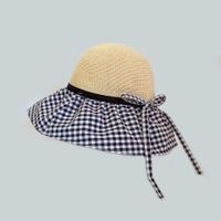 Women's Simple Style Classic Style Color Block Big Eaves Sun Hat sku image 1