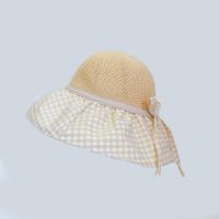 Women's Simple Style Classic Style Color Block Big Eaves Sun Hat sku image 3