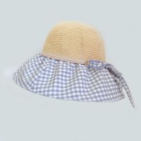 Women's Simple Style Classic Style Color Block Big Eaves Sun Hat sku image 4