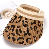 Women's Simple Style Classic Style Color Block Printing Wide Eaves Sun Hat sku image 2