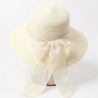 Women's Vintage Style Sweet Solid Color Flat Eaves Sun Hat sku image 3