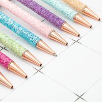 1 Piece Color Block Learning School Daily Metal Casual Preppy Style Simple Style Ballpoint Pen main image 3
