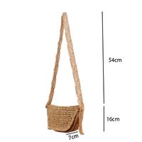 Women's Paper Solid Color Vintage Style Cloud Shape Zipper Shoulder Bag main image 2