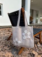 Frau Mittel Polyester Blume Süß Quadrat Offen Achseltasche sku image 2