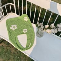 Frau Mittel Polyester Blume Süß Quadrat Offen Handtasche sku image 3